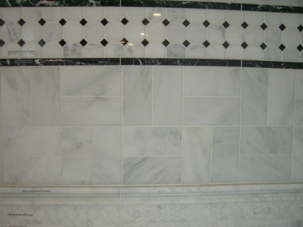 Subway Tile White Carrara Marble 3"x6" or 4"x12" from Classic Tile